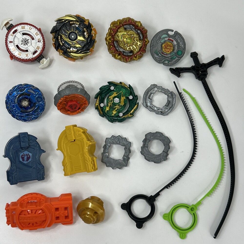 TAKARA TOMY Beyblade BURST Lot Tempo Hammer Hit Hyperion Lucifer Gemios Launcher